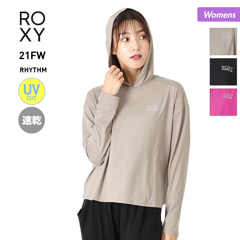 ROXY ロキシー 長袖 Ｔシャツ レディース RLT214539 UVカット 背中開き 速乾 ティーシャツ 女性用 10%OFF