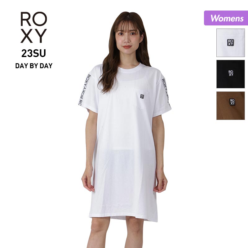ROXY/ロキシー レディース ロング丈 半袖 Ｔシャツ RDR232021 ワンピース ロンパース ティーシャツ 女性用