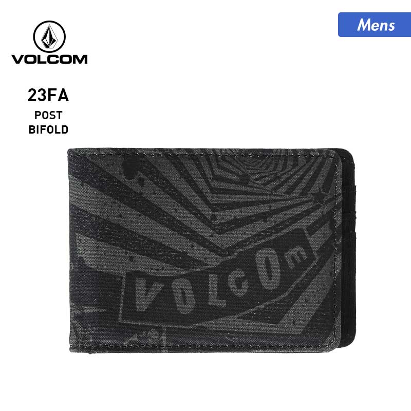 VOLCOM/ボルコム メンズ 二つ折り財布 D6032300 ウォレット カードケース コインケース 定期入れ 男性用