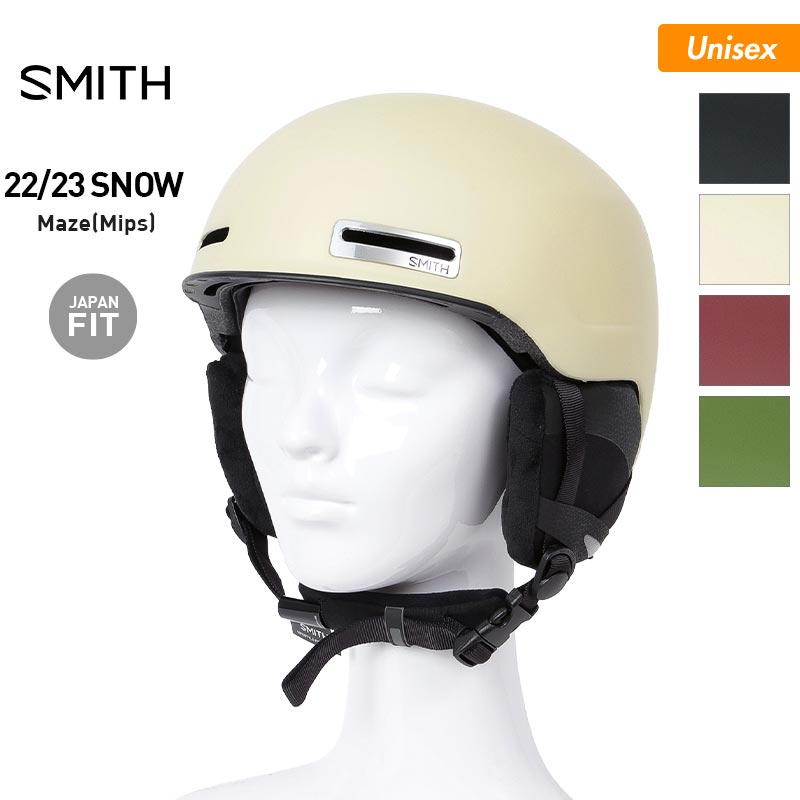 新品未使用　Smith maze スミス　ヘルメット　スノーボード　アジアン