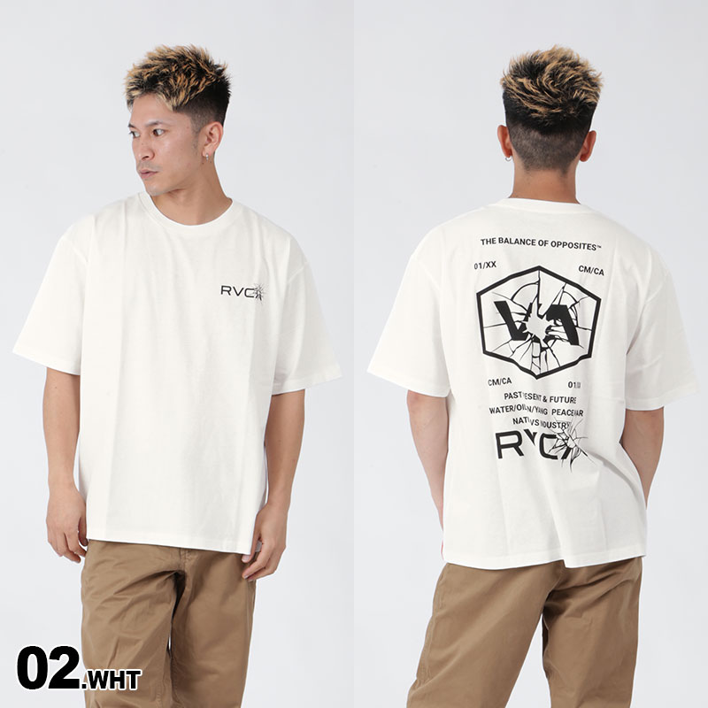 RVCA/ルーカ メンズ 半袖 Tシャツ BD041-271 ティーシャツ トップス 柄 男性用【メール便発送 23SS-10】の通販| OC  STYLE公式ストア